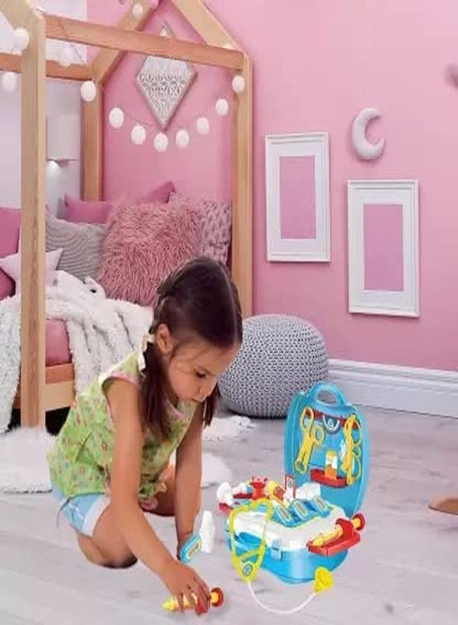 NMII Doctor Play Briefcase with Equipment Suitcase for Medical Clinic Games for kids - Image 5